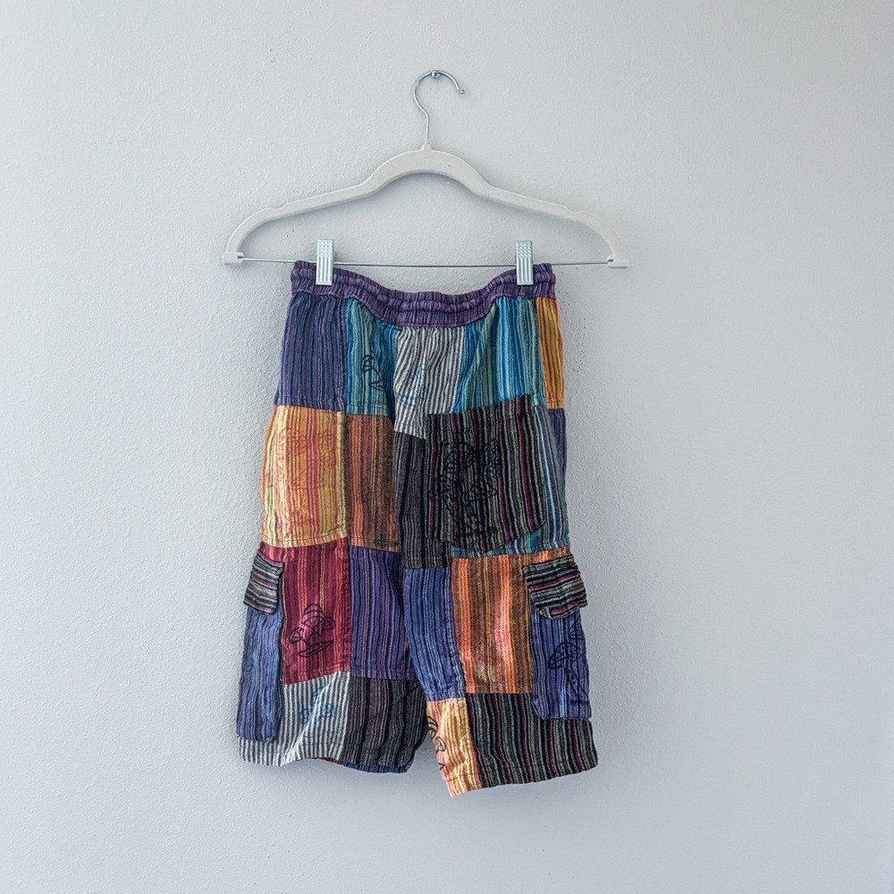 Rising International | Patchwork Shorts - Picture 2 of 4
